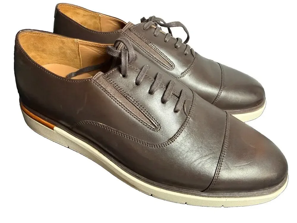 Allen Edmonds Carson Slip-On Hybrid Oxfords Espresso Leather Men’s 9.5D